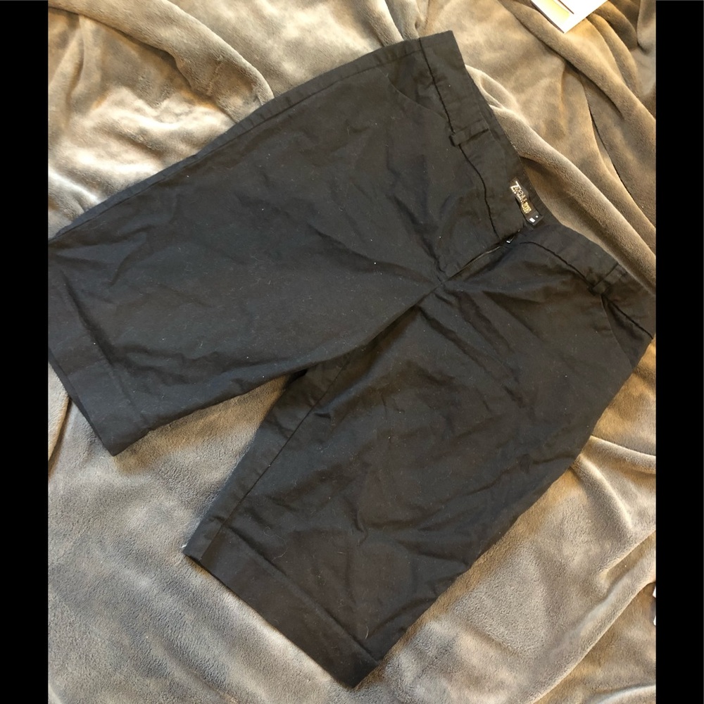 NY&Co. Bermuda shorts, solid black